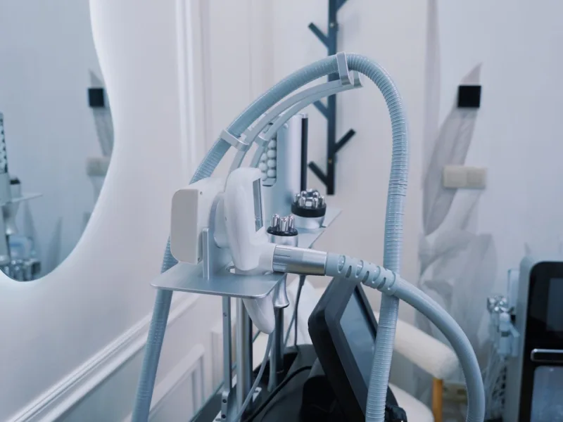 Pièces à main de l’appareil minceur Velashape en cabine, centre Epilfit à Casablanca
