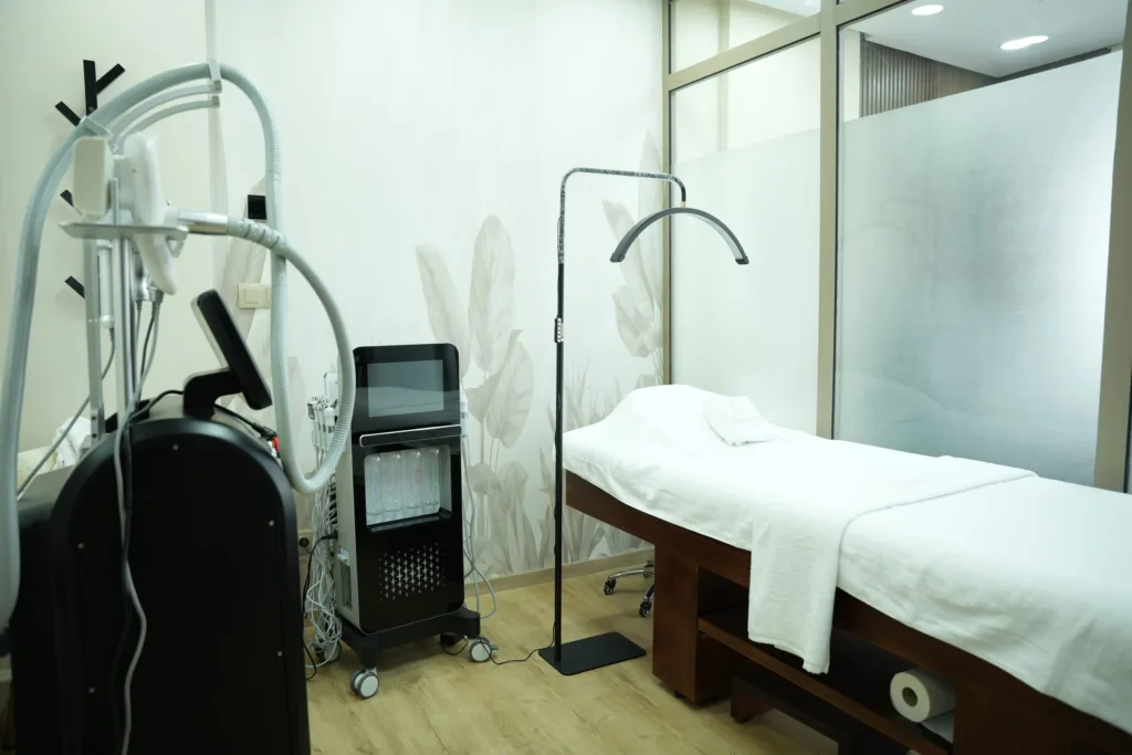 Cabine minceur et ses appareils au centre Epilfit à Casablanca